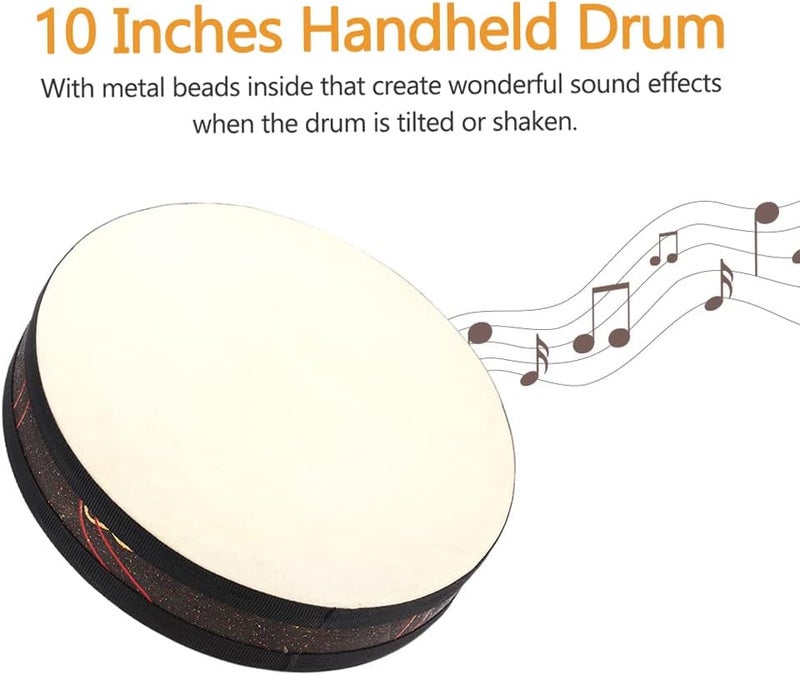 LANRU Ocean Wave Bead Drum Gentle Sea Sound Musical Instrument - Image 2